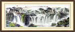 山水画 山水风景