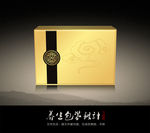 金色养生包装(含平面矢量文件)