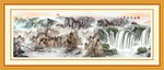 山水画 山水风景
