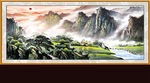 山水画 山水风景