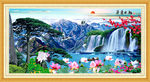 山水画 山水风景