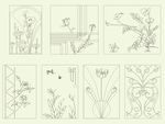 移门花纹