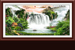 山水画 山水风景