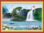 山水画 山水风景
