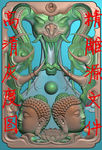 精雕图恶念  精雕源文件JDP