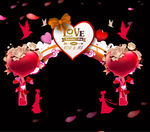 情人节门头设计