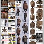 男士水貂毛领绵羊皮衣宝贝描述