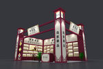 54平展台模型