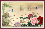 国色天香牡丹