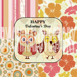 卡通猫头鹰装饰画