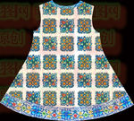 井式插花时尚女裙之后福