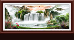 山水画 山水风景