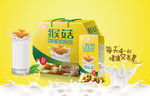 饮料包装平面图