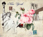 欧美风格装饰画