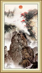 国画山水