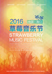 2016音乐节海报
