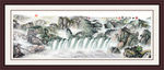 山水画 山水风景