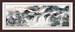 山水画 山水风景