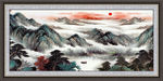 山水画 山水风景