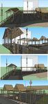 乡村景观建筑草图大师SU模型