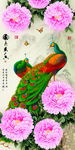 十字绣钻石画无框画家和富贵牡丹