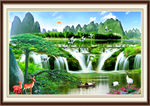 山水画 山水风景