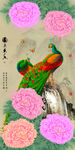 十字绣钻石画无框画家和富贵牡丹