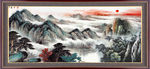 山水画 山水风景