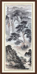 巨幅山水画