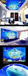 海洋世界乐园壁画