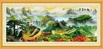 山水画 山水风景
