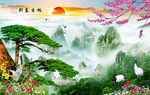 黄山迎客松