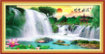 山水画 山水风景