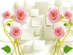 3D玫瑰花