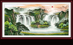 山水画 山水风景