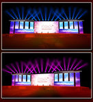 CM年会舞美设计3D模型