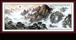 山水画 山水风景