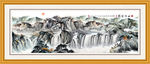 山水画 山水风景