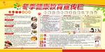 冬季健康教育宣传栏