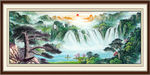 山水画 山水风景