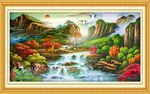 山水画油画