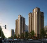 建筑效果图  住宅效果图