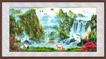 油画山水