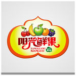水果标平面图签