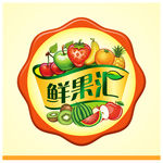 水果贴平面图