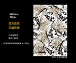 路灯树枝图案