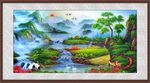 油画山水风景画