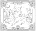 欧式花纹