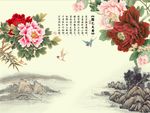 国色天香牡丹花