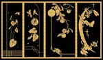 镂空雕花